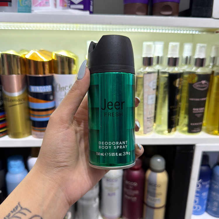 اسپری ضدتعریق jeer fresh