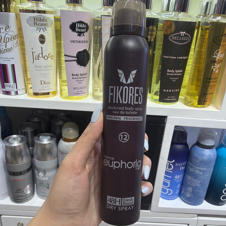 اسپری ضدتعریق فیکورس ایفوریا مردانهeuphoria