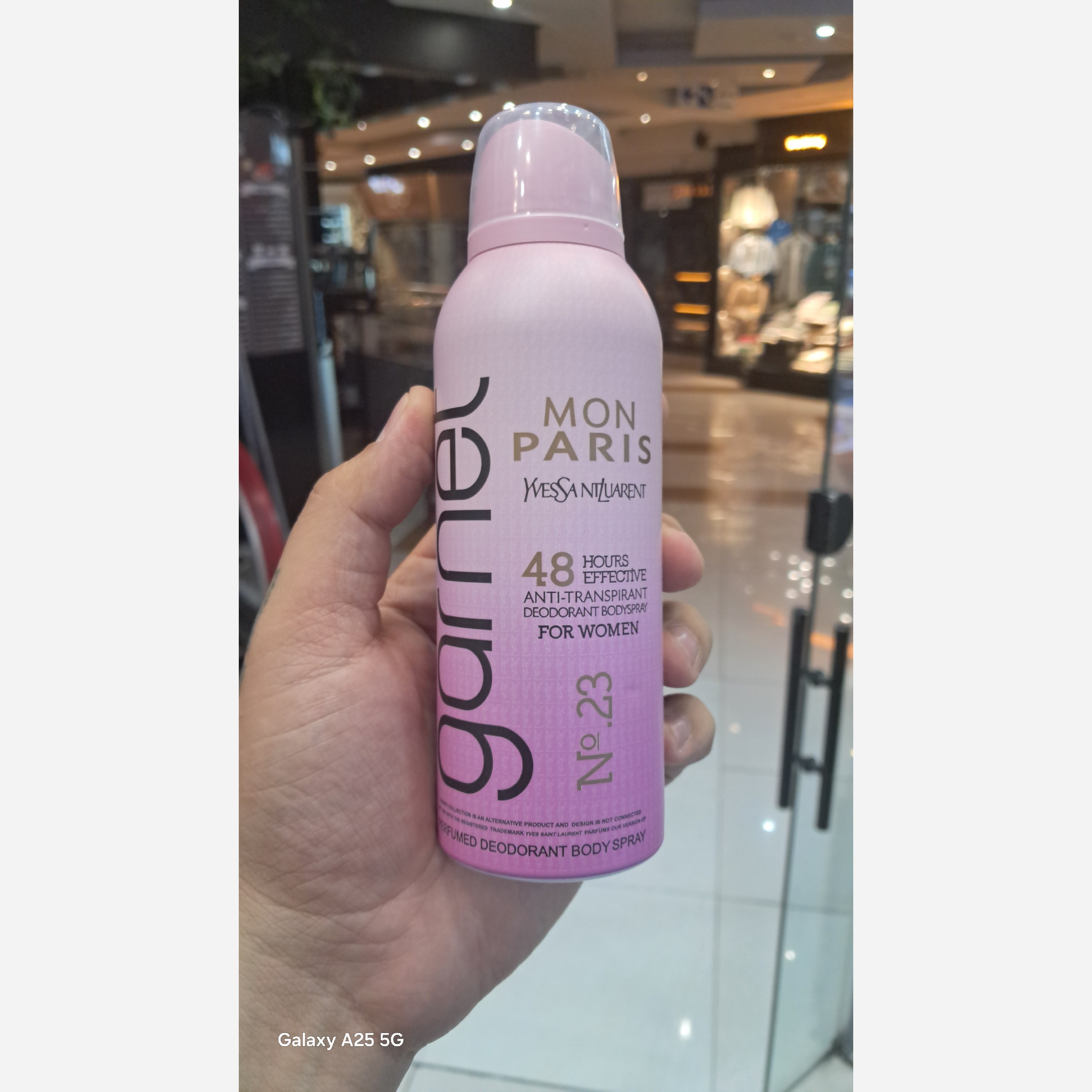 اسپری ضدتعریق گارنت مون پاریس moon paris