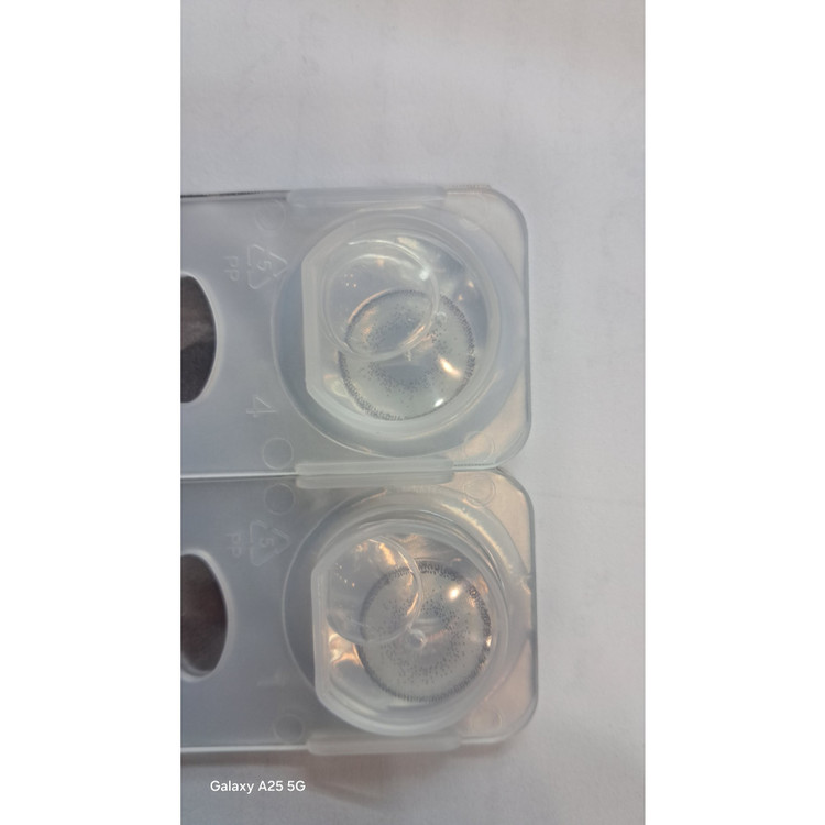لنز چشم هراگریس mini ava خاکستری دور مشکی شماره 9