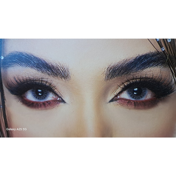 لنز چشم هراگریس diamond gray خاکستری روشن شماره 1