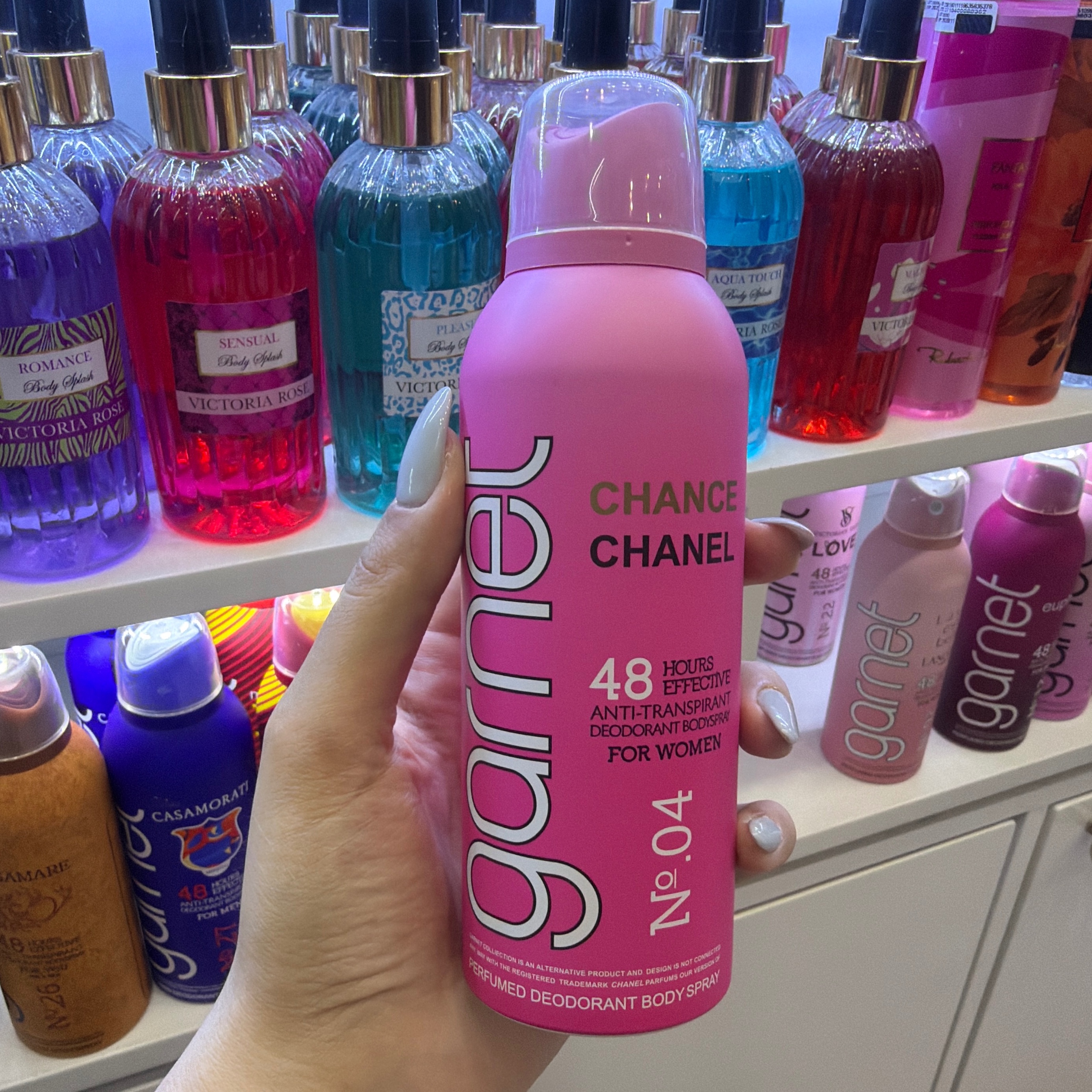 اسپری ضدتعریق گارنت شنل چنسchance chanel